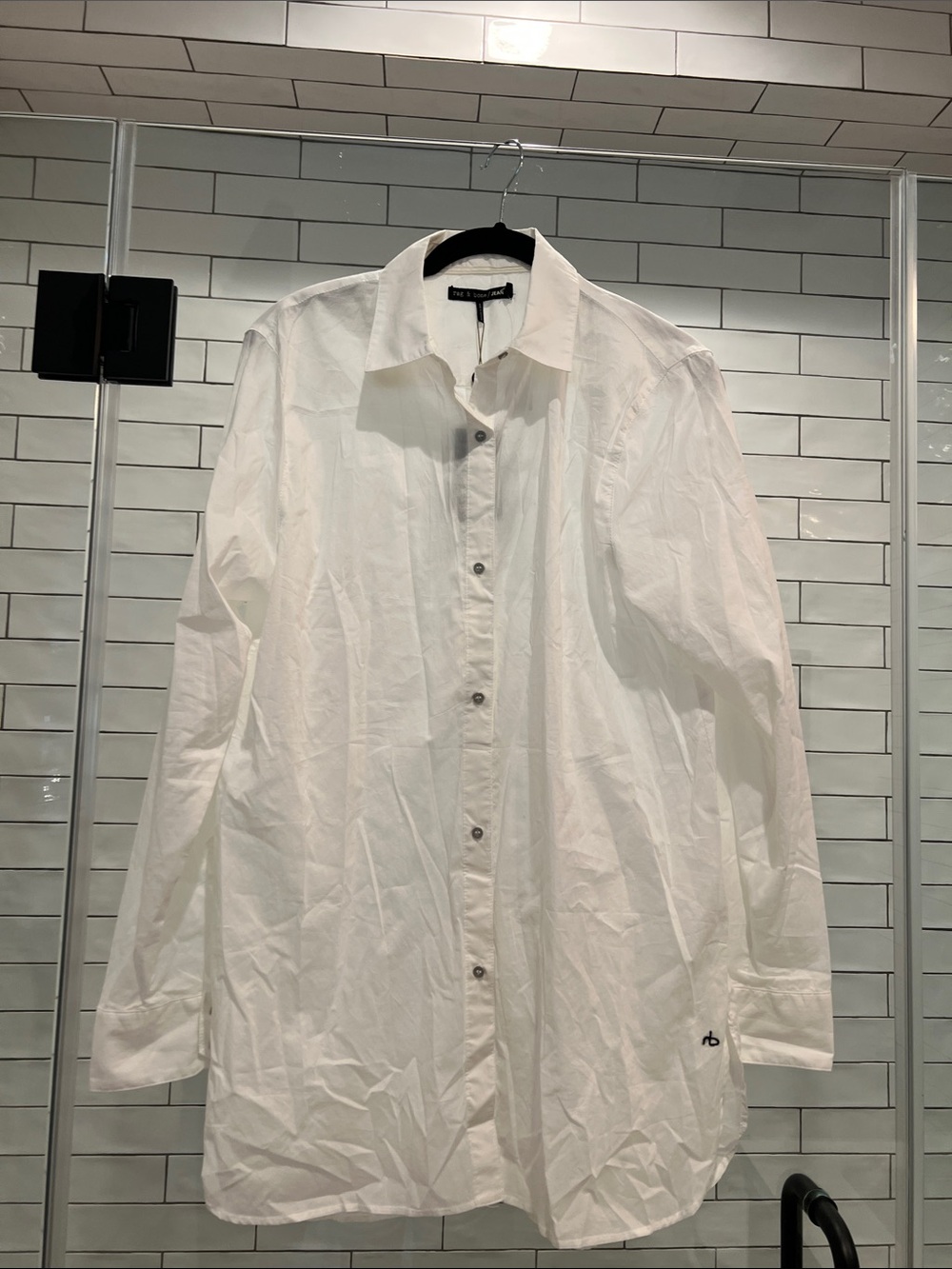 Rag and Bone white shirt NWT